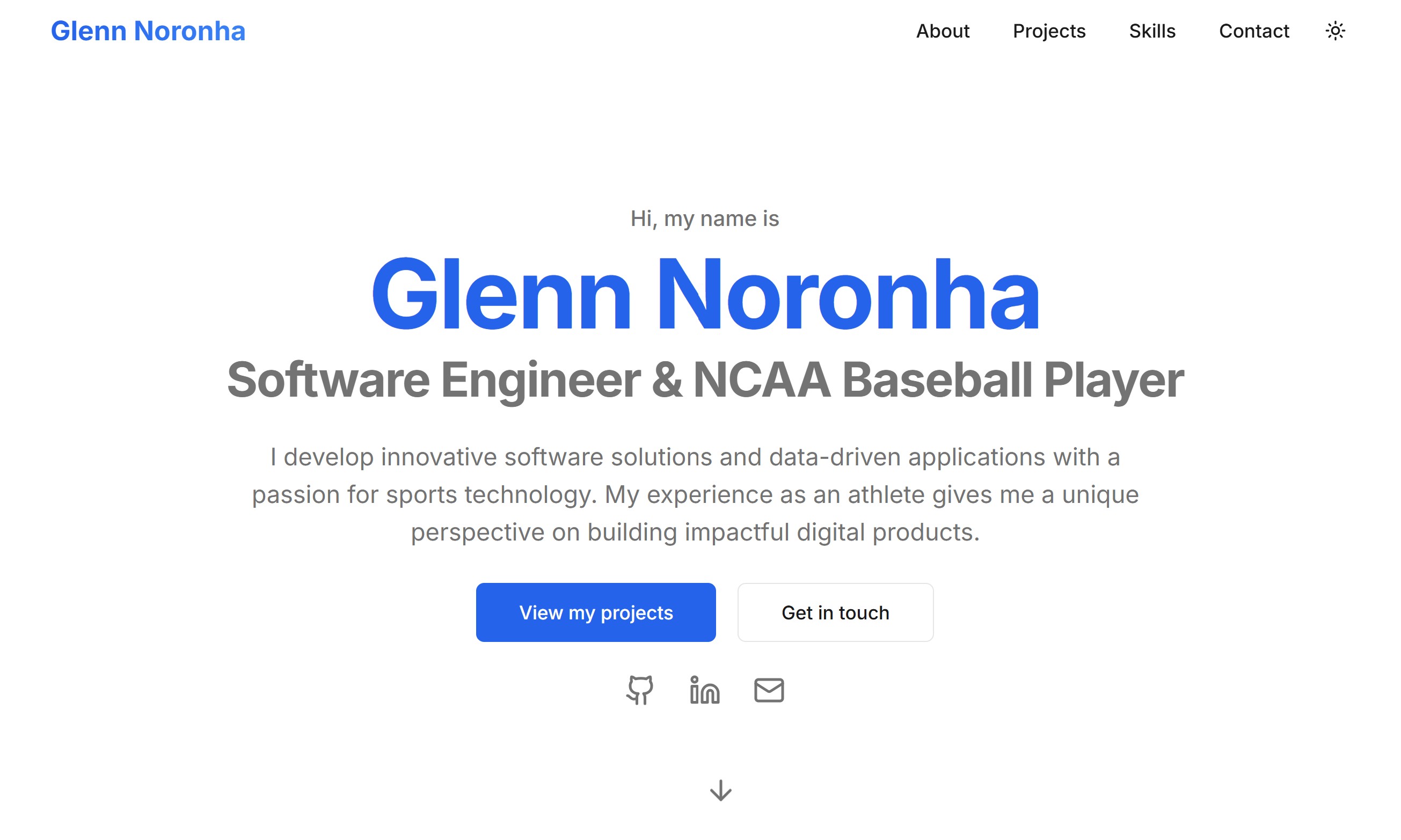 Personal Portfolio Website
